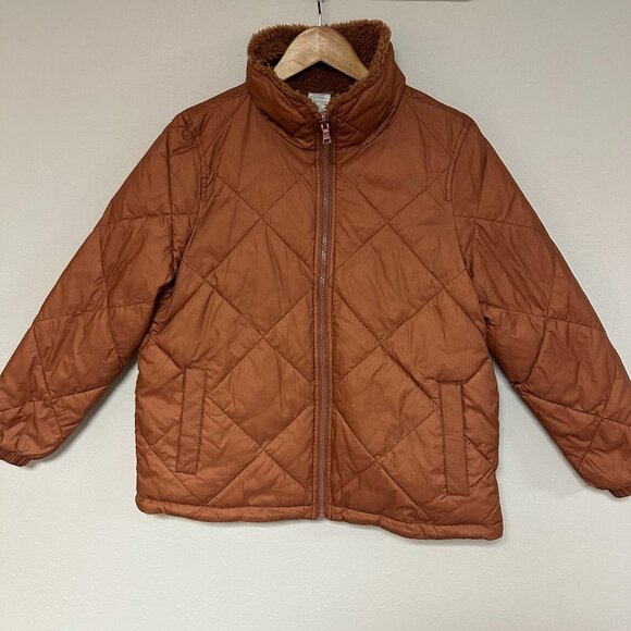 Madewell Reversible Sherpa Puffer Jacket - Picture 5 of 14